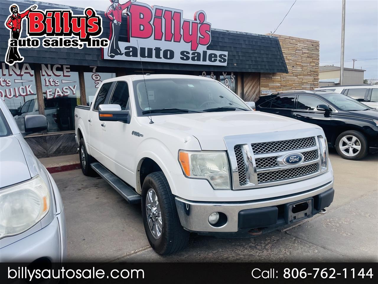 Ford F-150 4WD SuperCrew 145" Platinum 2012