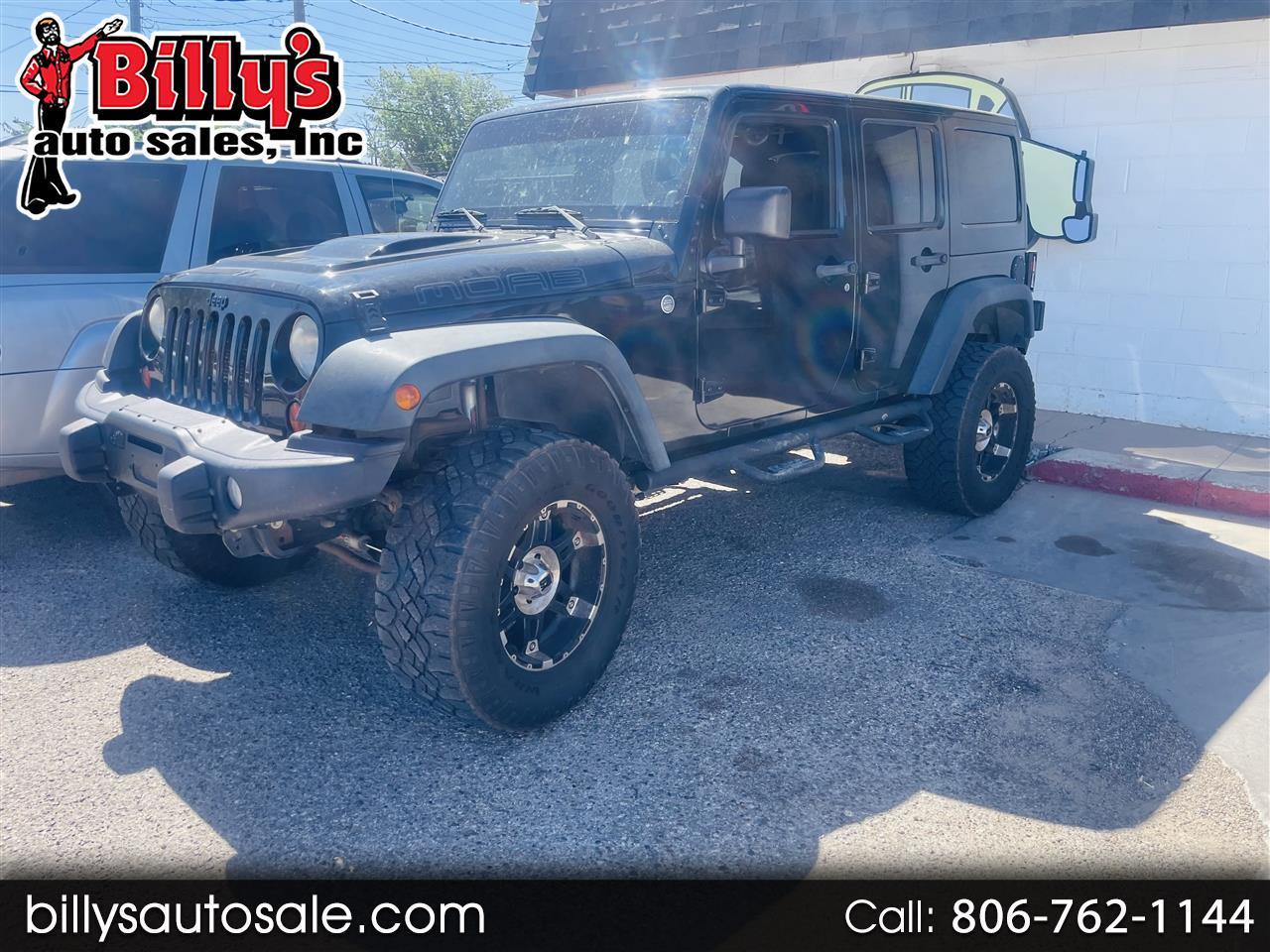 2013 Jeep Wrangler Unlimited 4WD 4dr Moab *Ltd Avail*