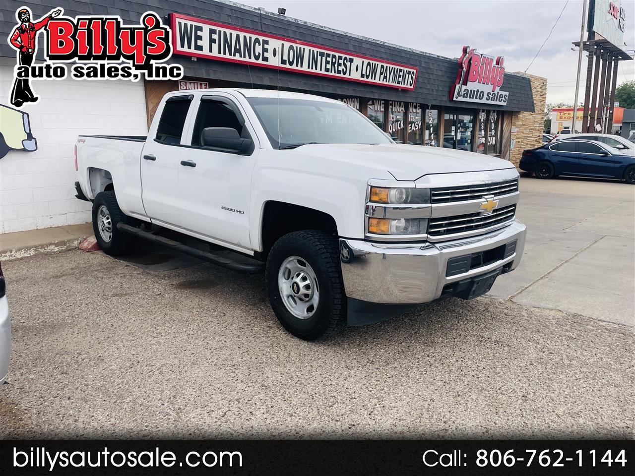 2015 Chevrolet Silverado 2500HD 4WD Double Cab 144.2" Work Truck