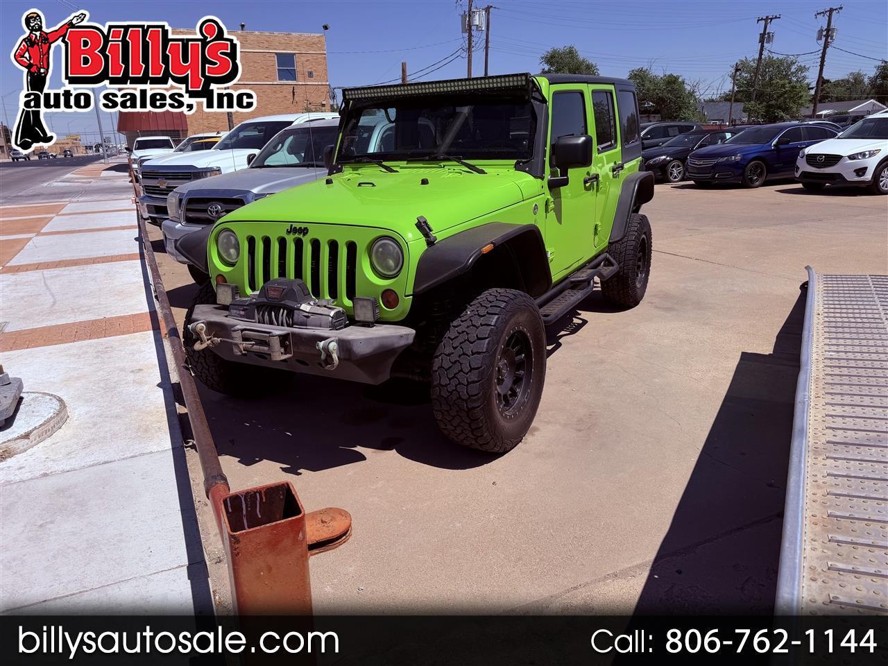 2013 Jeep Wrangler Unlimited 4WD 4dr Sport