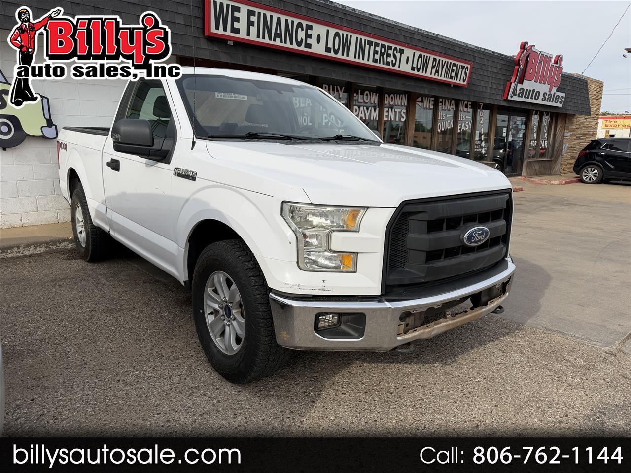Ford F-150 4WD Reg Cab 141" XLT 2016