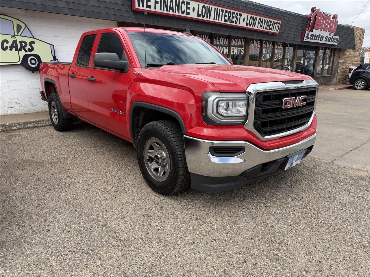 GMC Sierra 1500 4WD Double Cab 143.5" 2018