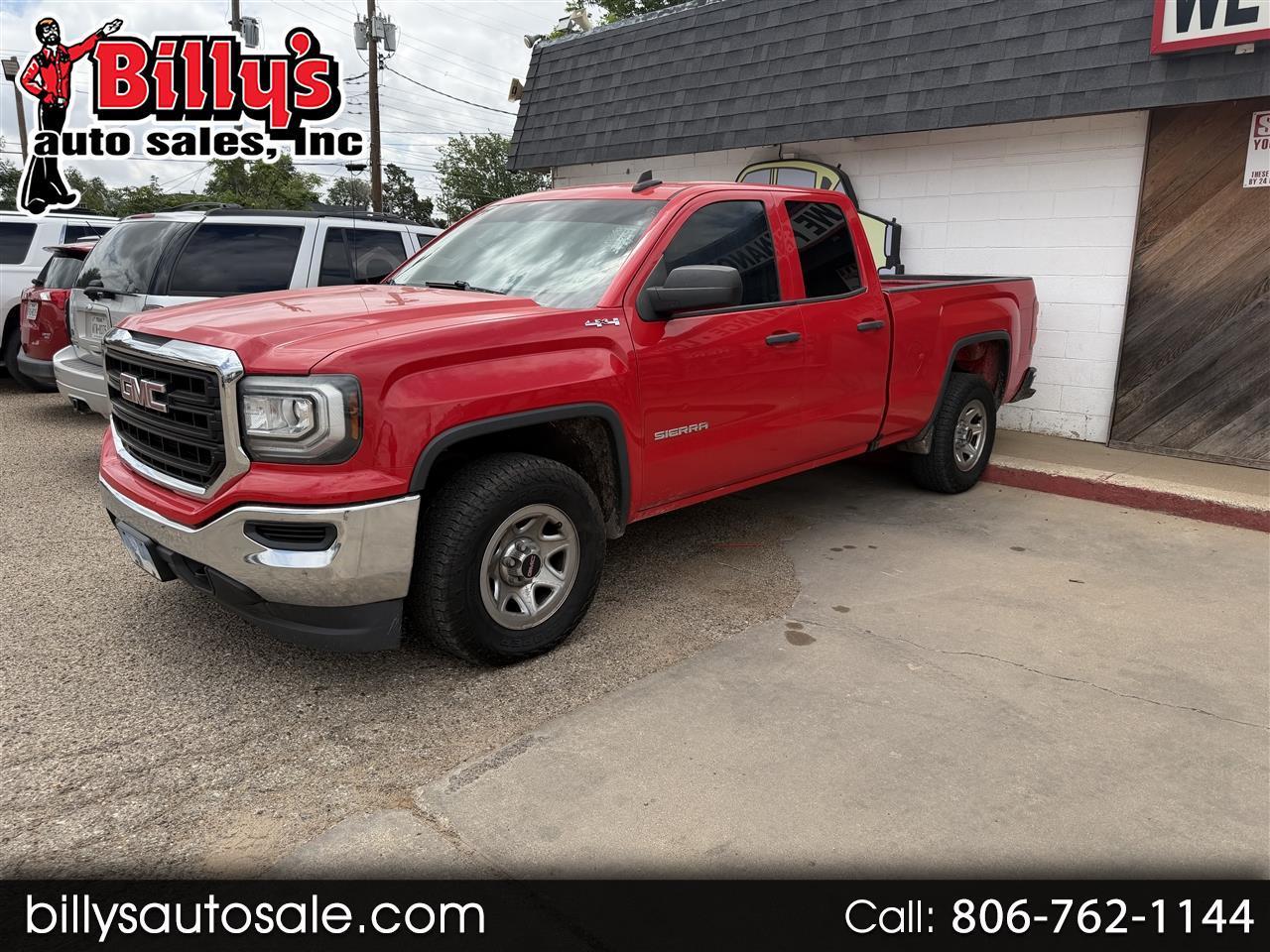 GMC Sierra 1500 4WD Double Cab 143.5" 2018