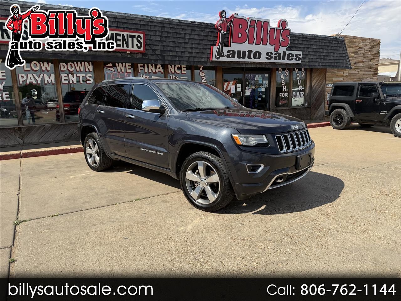 Jeep Grand Cherokee 4WD 4dr Overland 2015