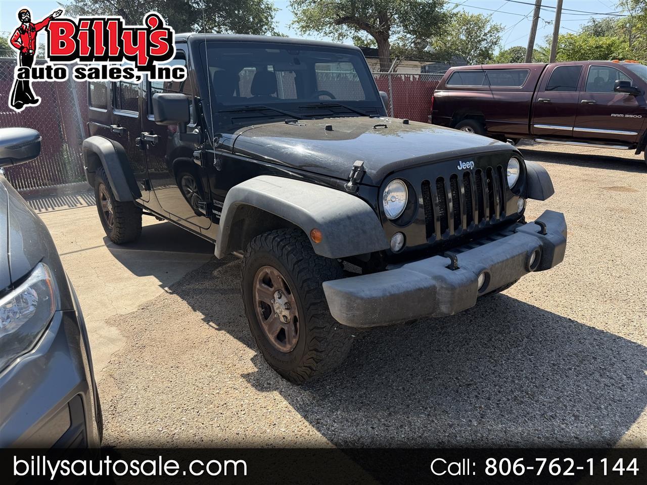 Jeep Wrangler Unlimited 4WD 4dr Sport 2016