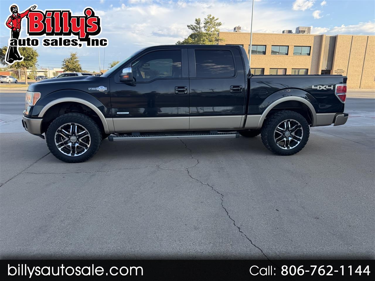 Ford F-150 4WD SuperCrew 145" Platinum 2012