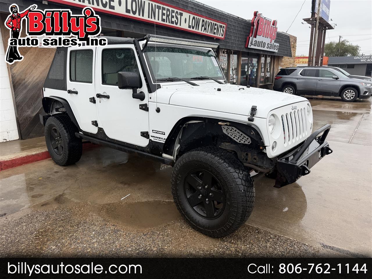 Jeep Wrangler Unlimited 4WD 4dr Sport 2015