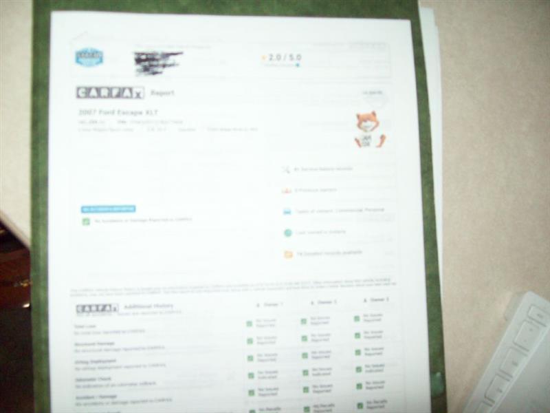 Ford Escape XLT 4WD 2007