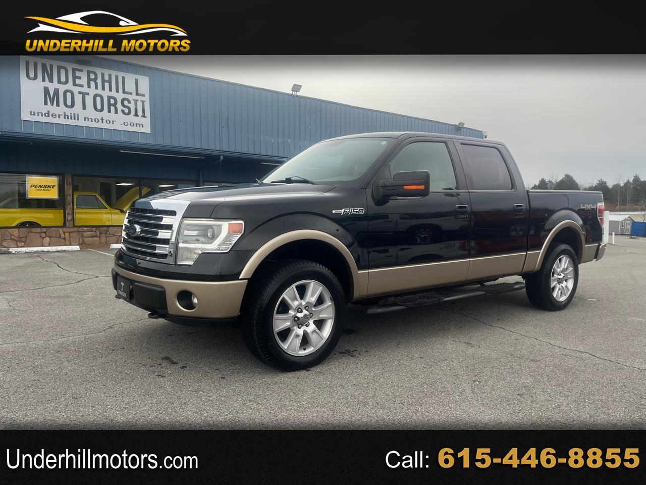 2013 Ford F-150 4WD SuperCrew 145" Lariat
