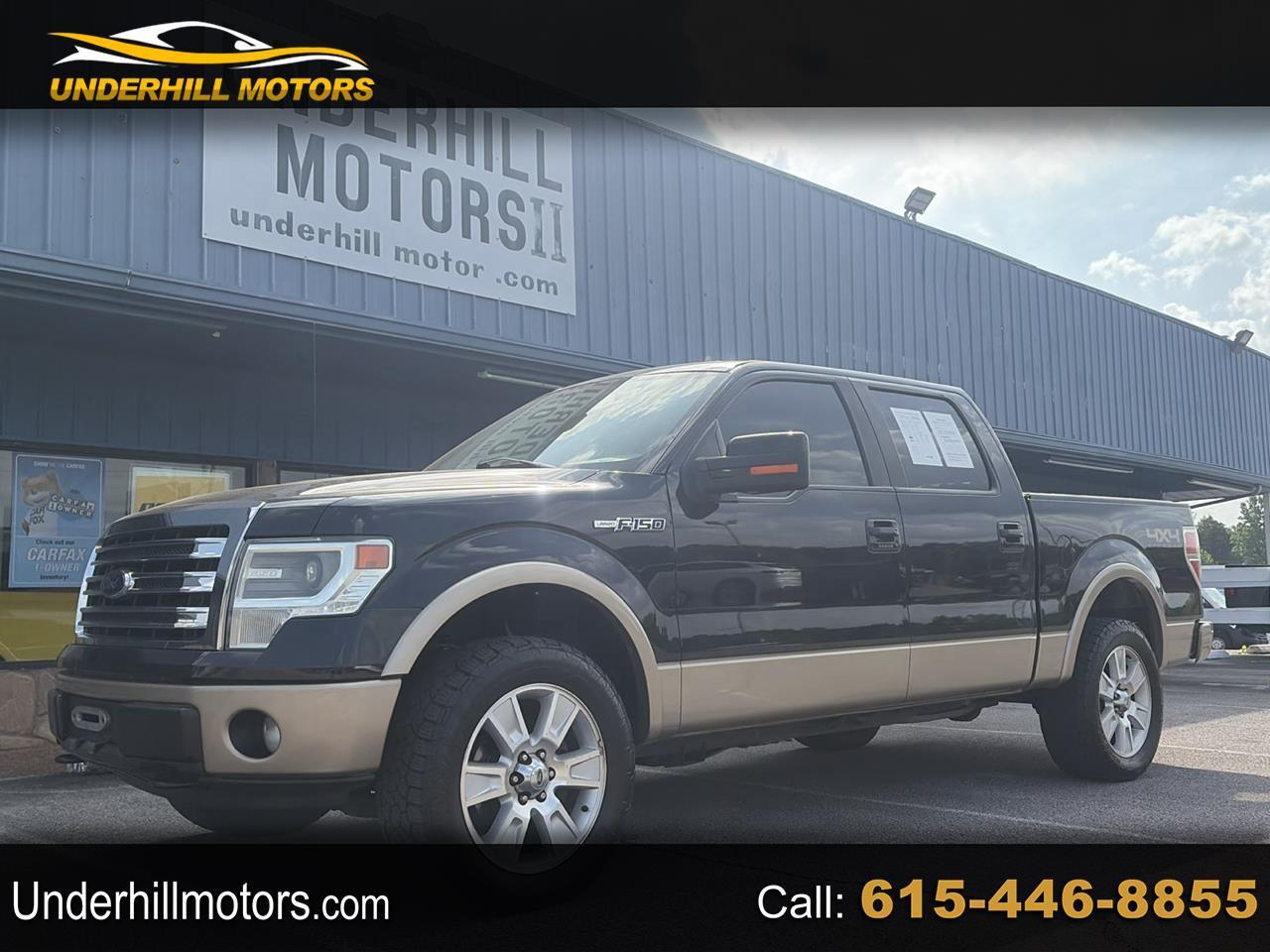 2013 Ford F-150 4WD SuperCrew 145" Lariat