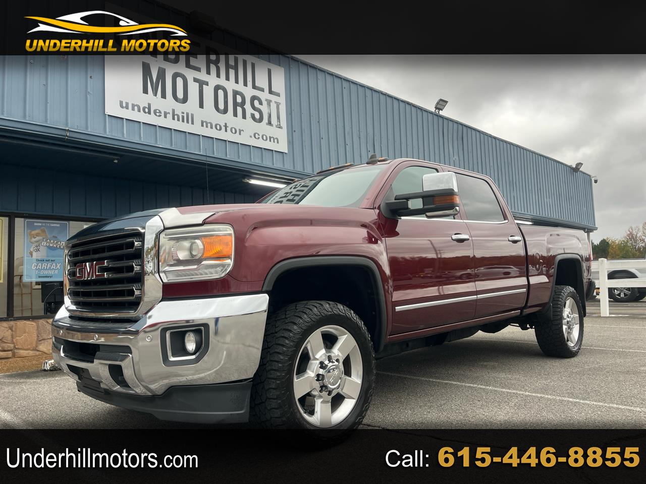 2016 GMC Sierra 3500HD SLT Crew Cab 4WD