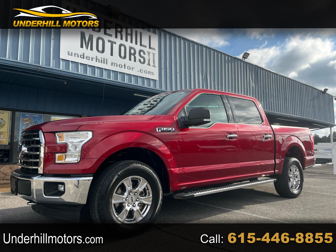 2017 Ford F-150 4WD SuperCrew 139" XLT