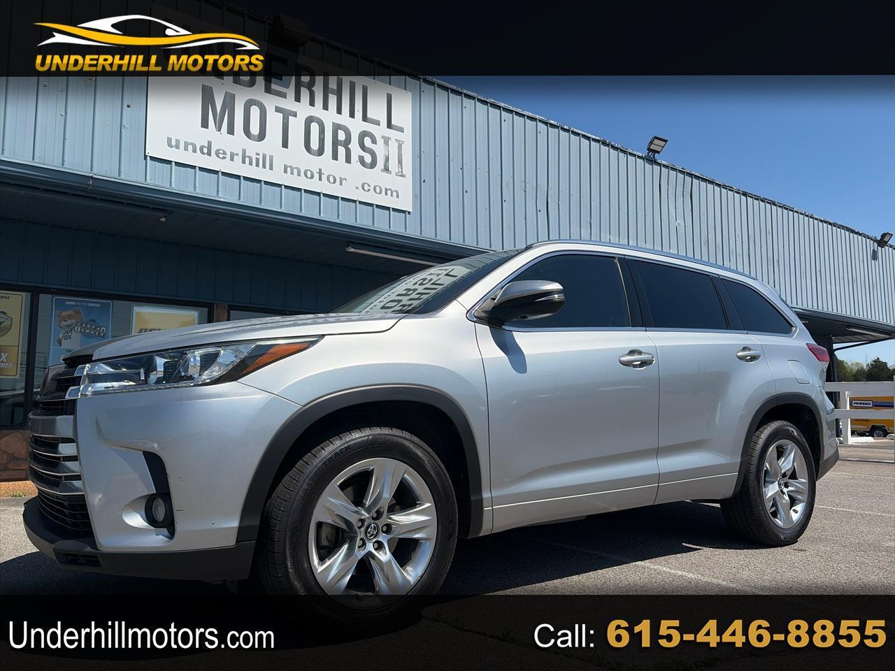 Toyota Highlander Limited FWD V6 2018