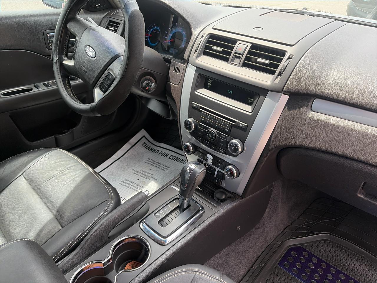 Ford Fusion V6 SEL 2011
