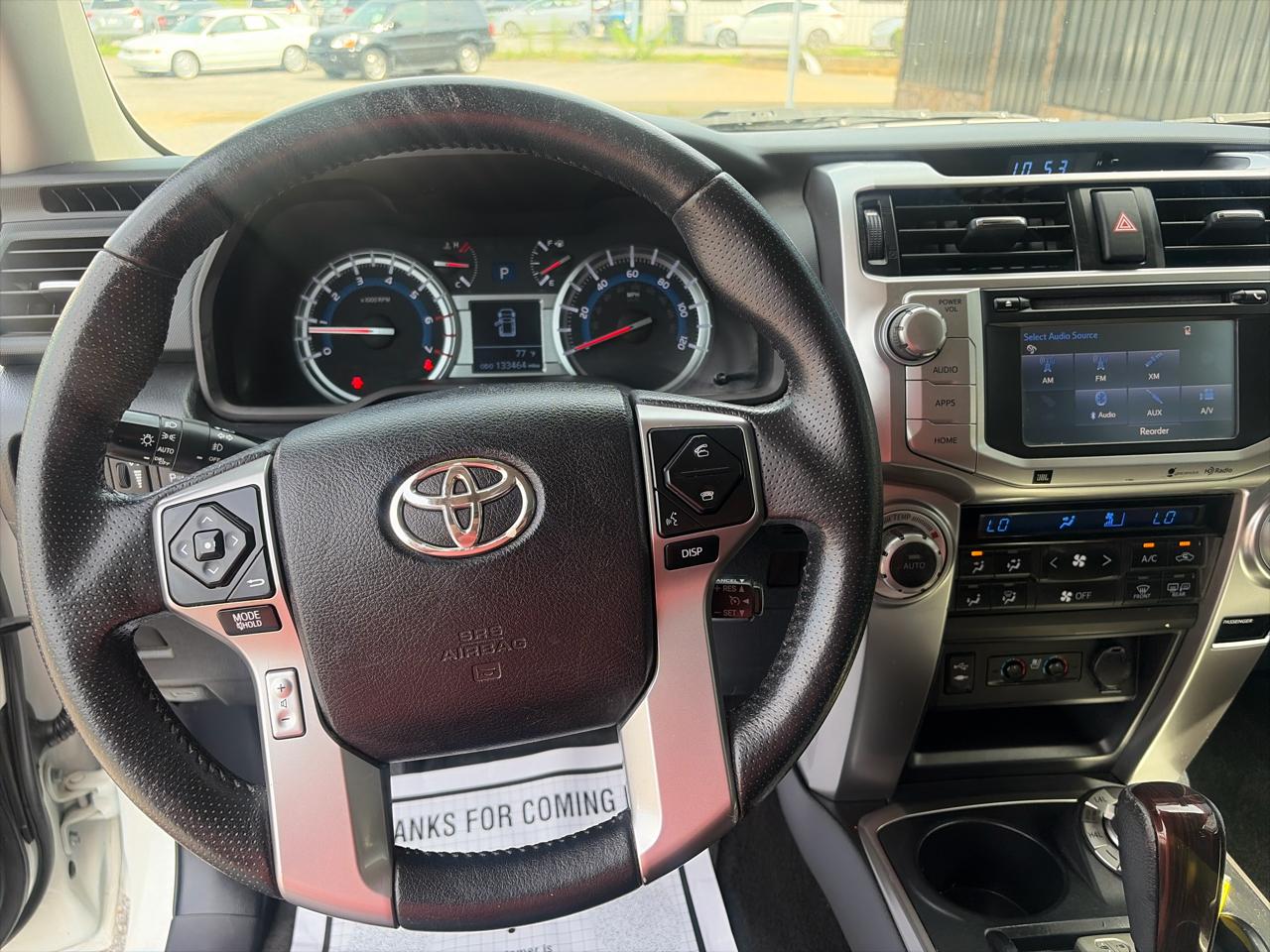 Toyota 4Runner 4WD 4dr V6 Limited (Natl) 2014