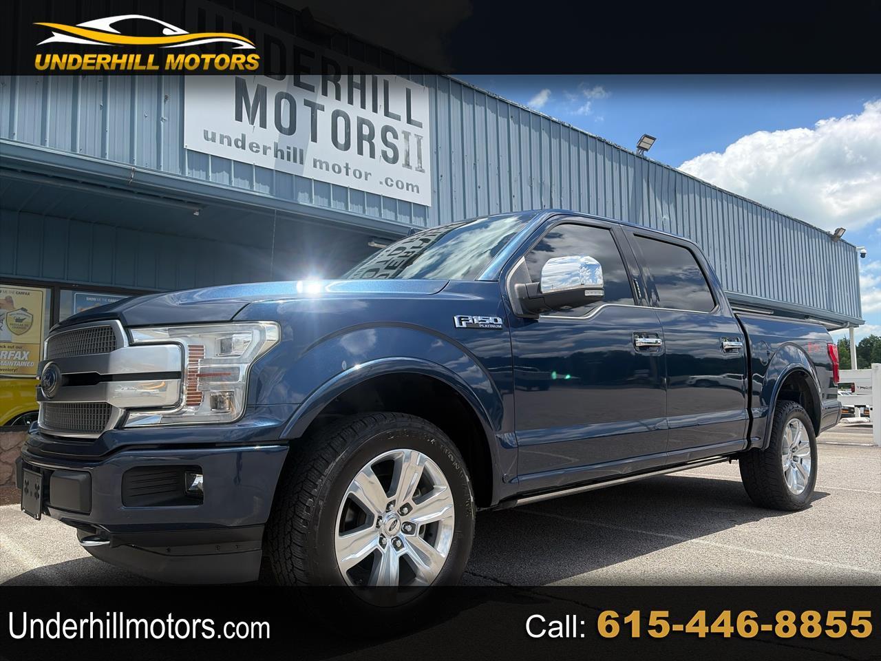 Ford F-150 4WD SuperCrew 145" Platinum 2018