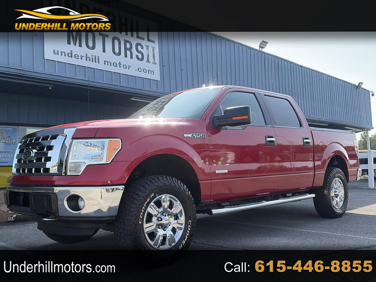 2011 Ford F-150 XLT SuperCrew Short Bed 4WD