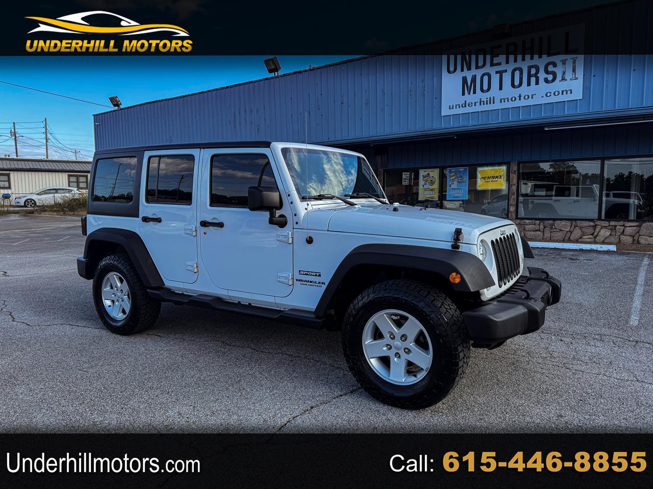 Jeep Wrangler Unlimited Sport 4WD 2016