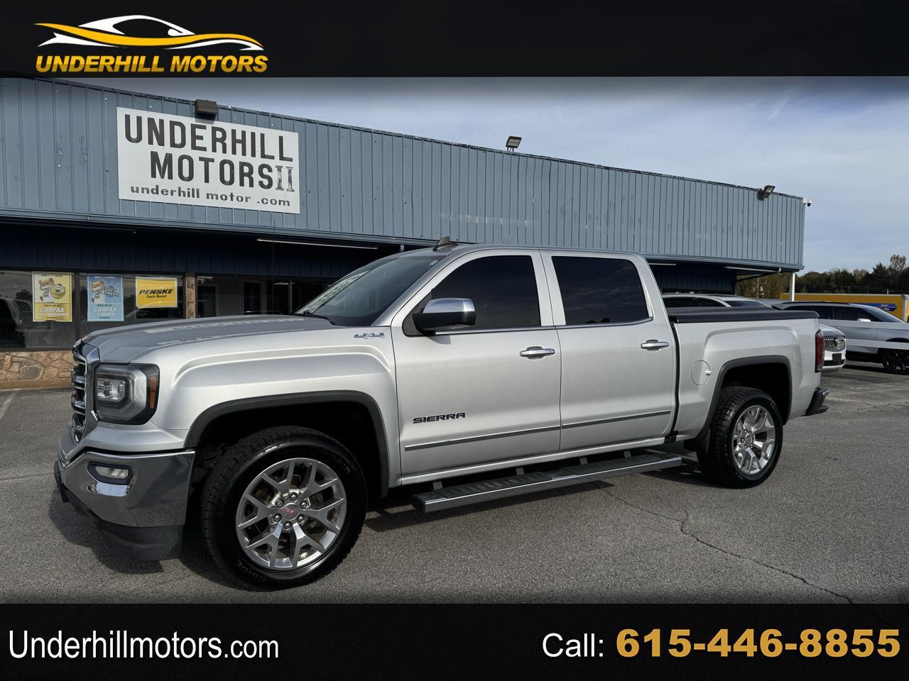 2016 GMC Sierra 1500 SLT Crew Cab Long Box 4WD