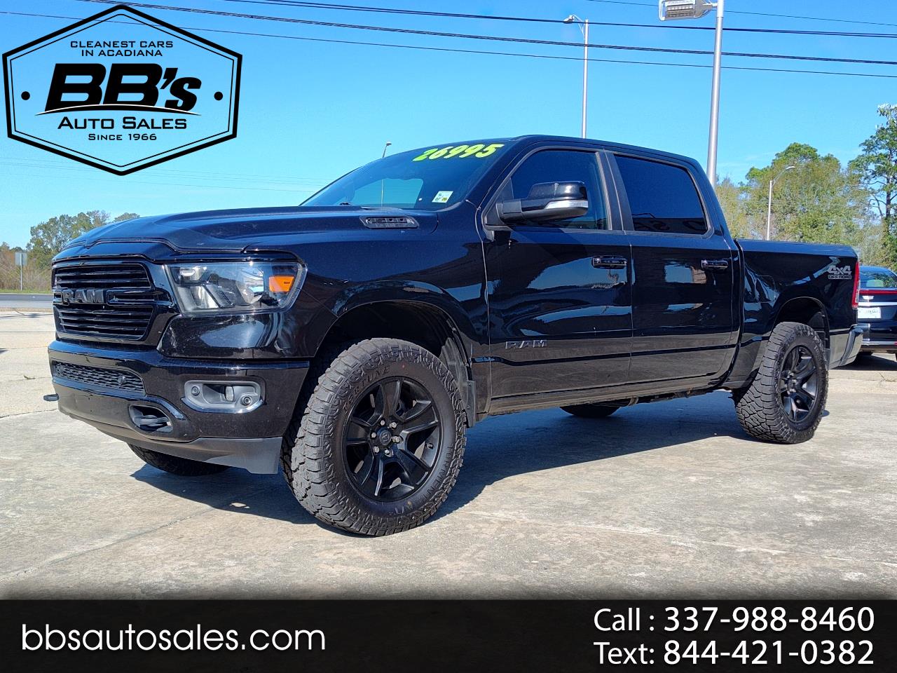 RAM 1500 Big Horn Crew Cab SWB 4WD 2020