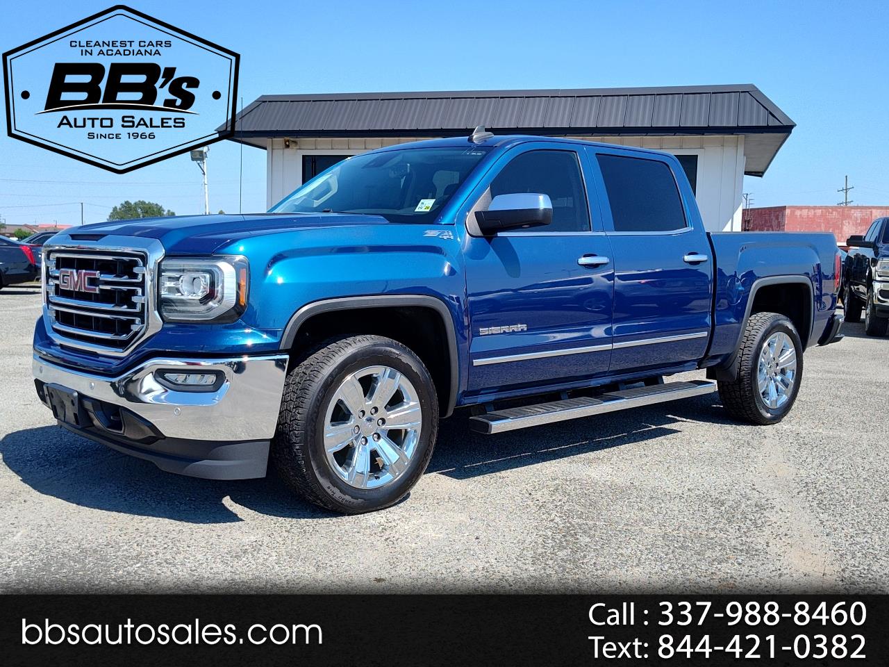 2017 GMC Sierra 1500 SLT Crew Cab Long Box 4WD