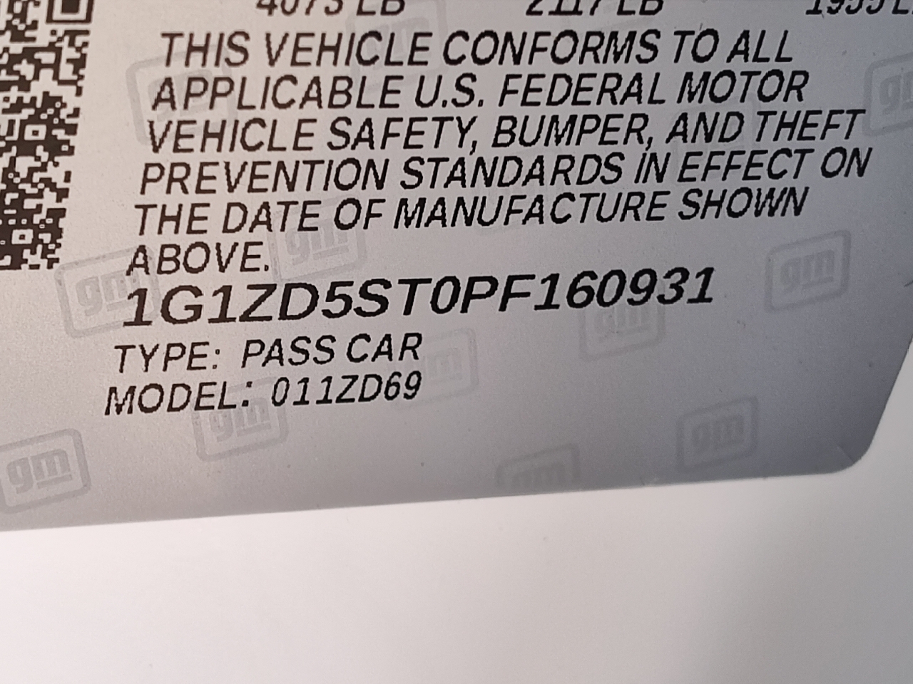 Chevrolet Malibu 4dr Sdn 1LT 2023