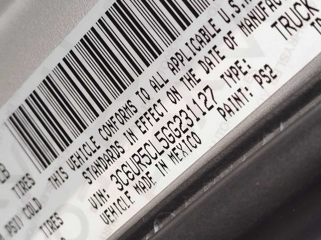 RAM 2500 4WD Crew Cab 149" Tradesman 2016