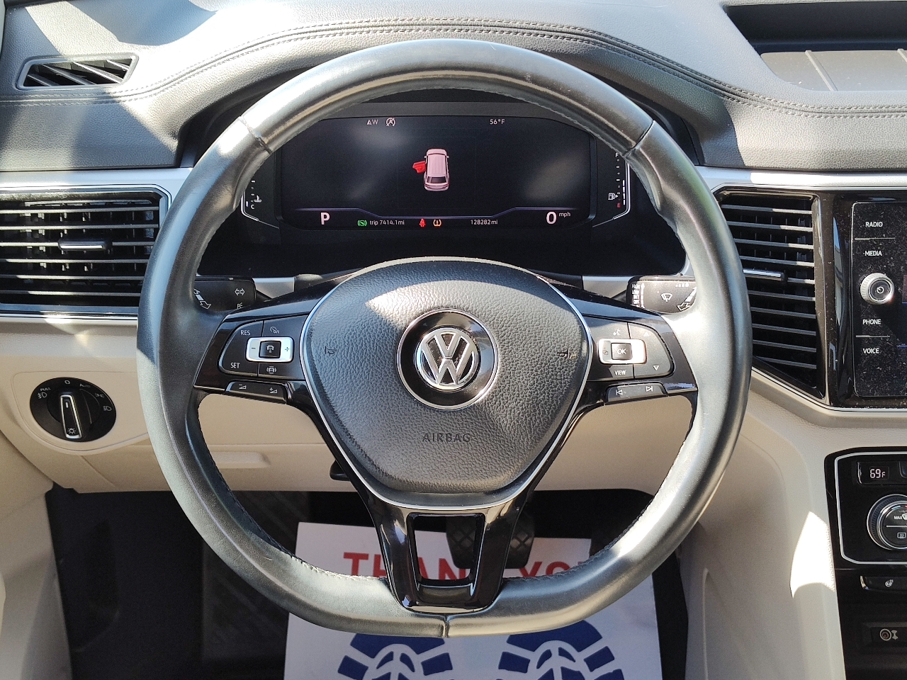 Volkswagen Atlas 3.6L V6 SEL FWD 2019