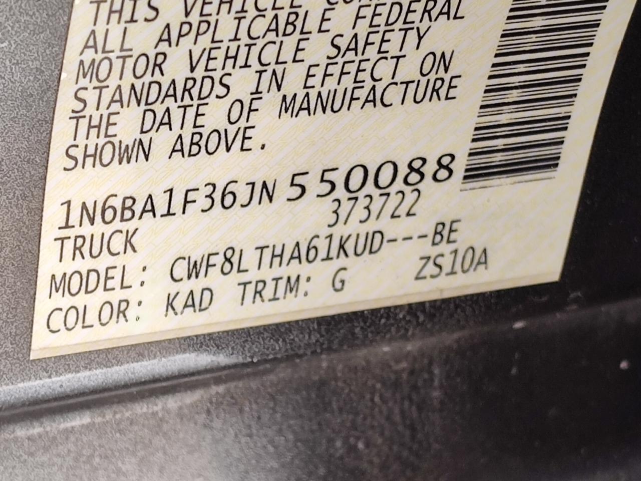 Nissan Titan XD 4x4 Diesel Crew Cab SV 2018