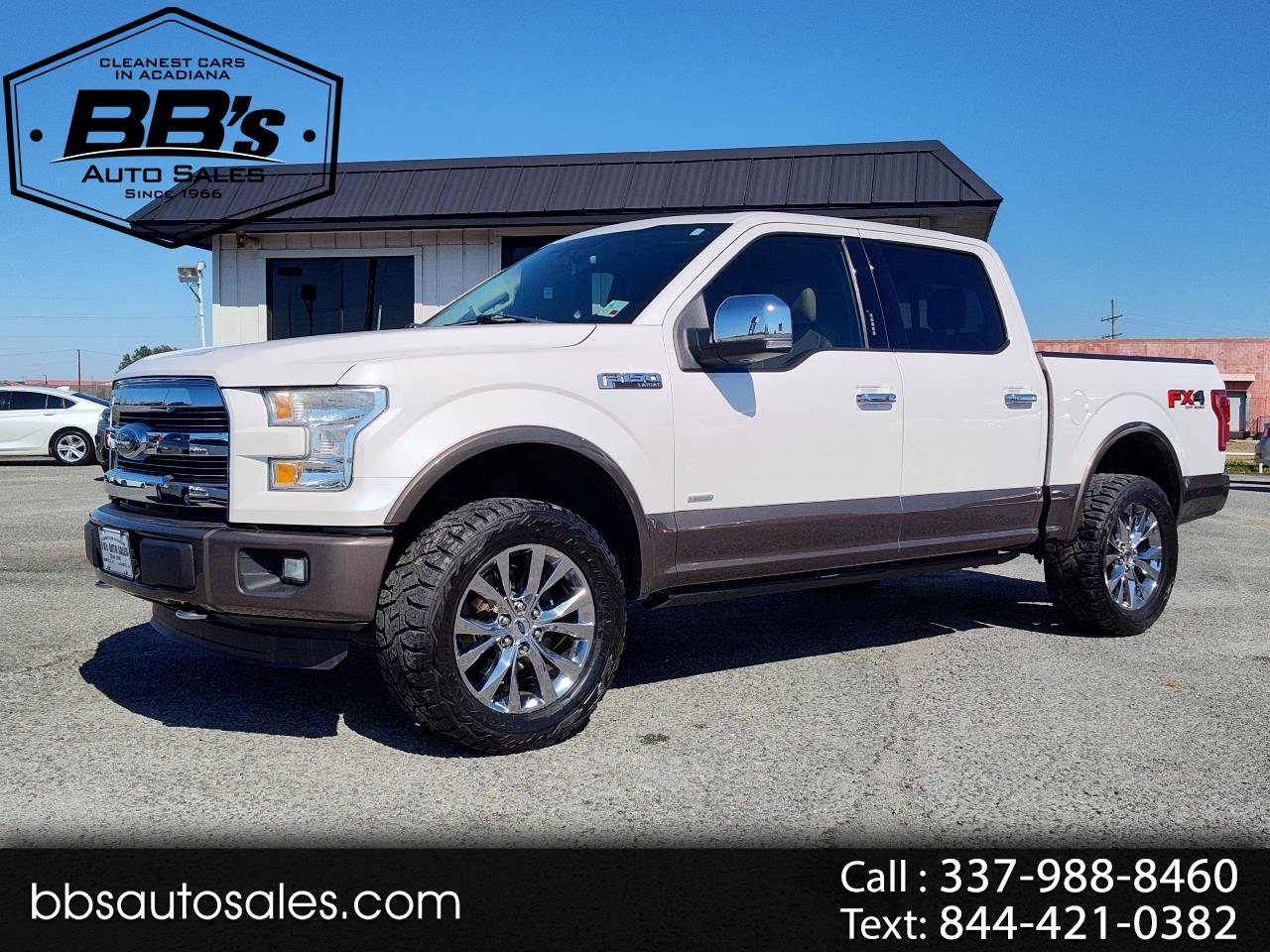Ford F-150 Lariat SuperCrew Short Bed 4WD 2016