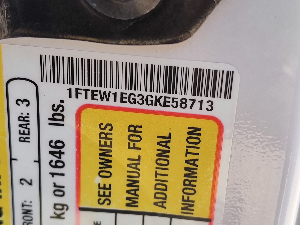 Ford F-150 Lariat SuperCrew Short Bed 4WD 2016