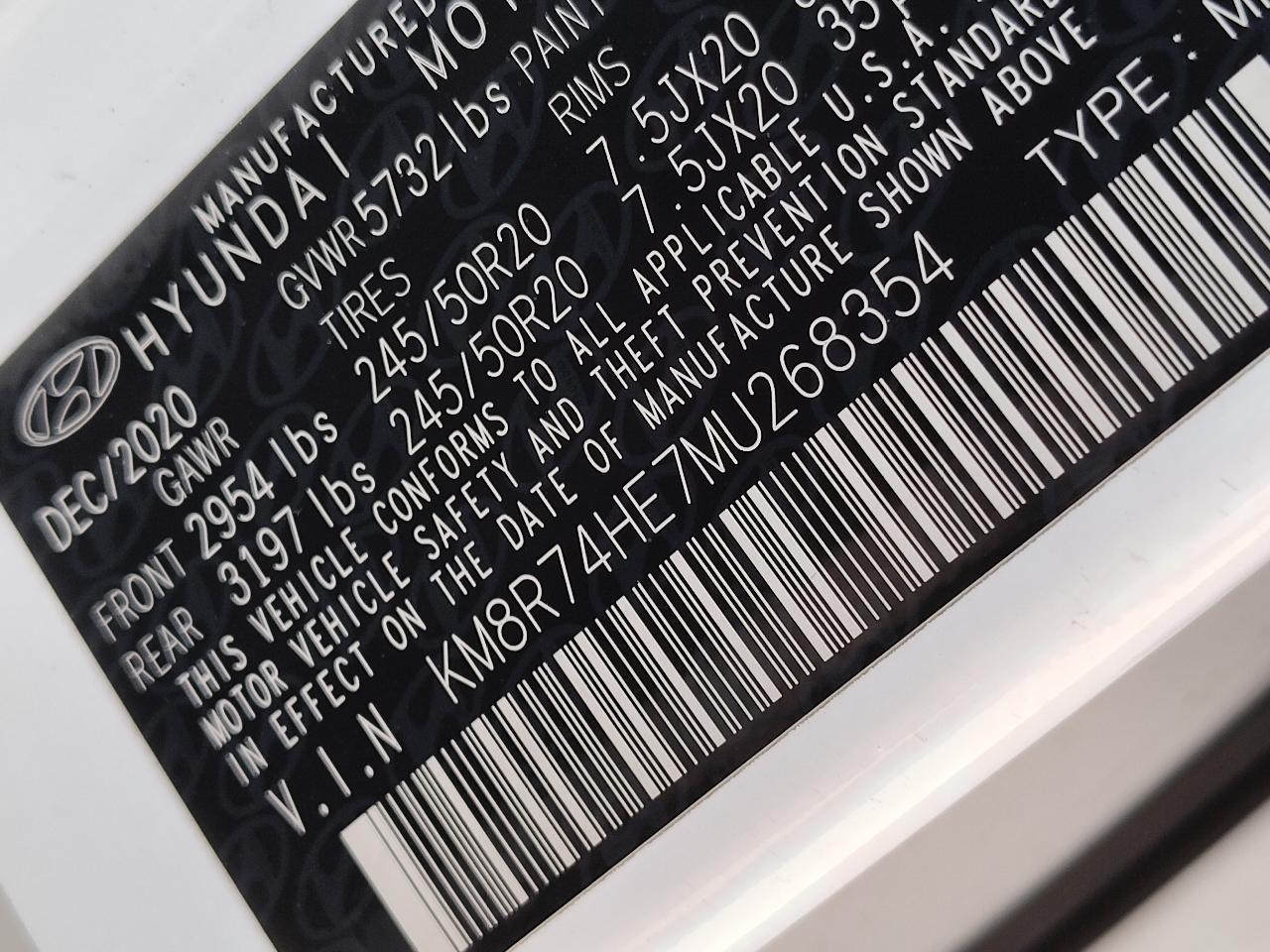 Hyundai Palisade Calligraphy FWD 2021