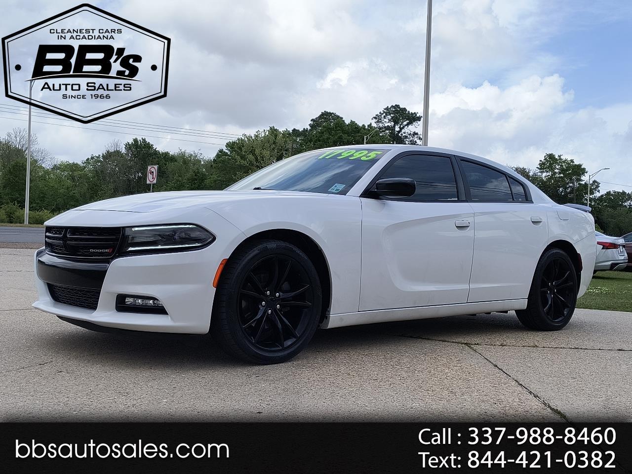 Dodge Charger 4dr Sdn SXT RWD 2016