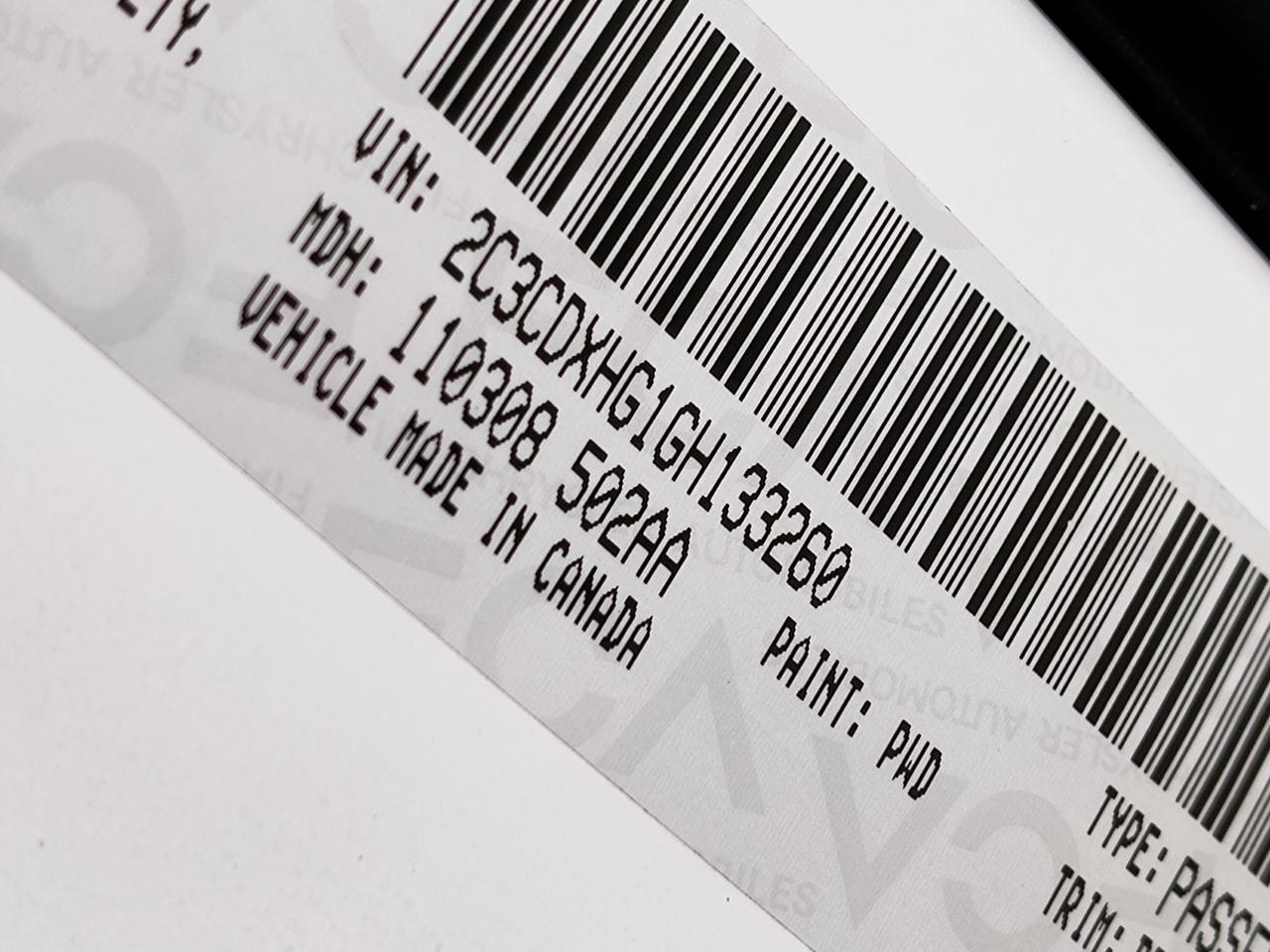 Dodge Charger 4dr Sdn SXT RWD 2016