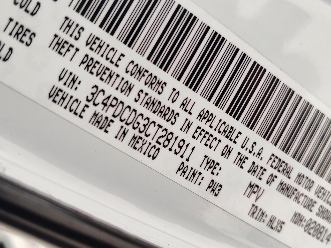 Dodge Journey FWD 4dr Crew 2012