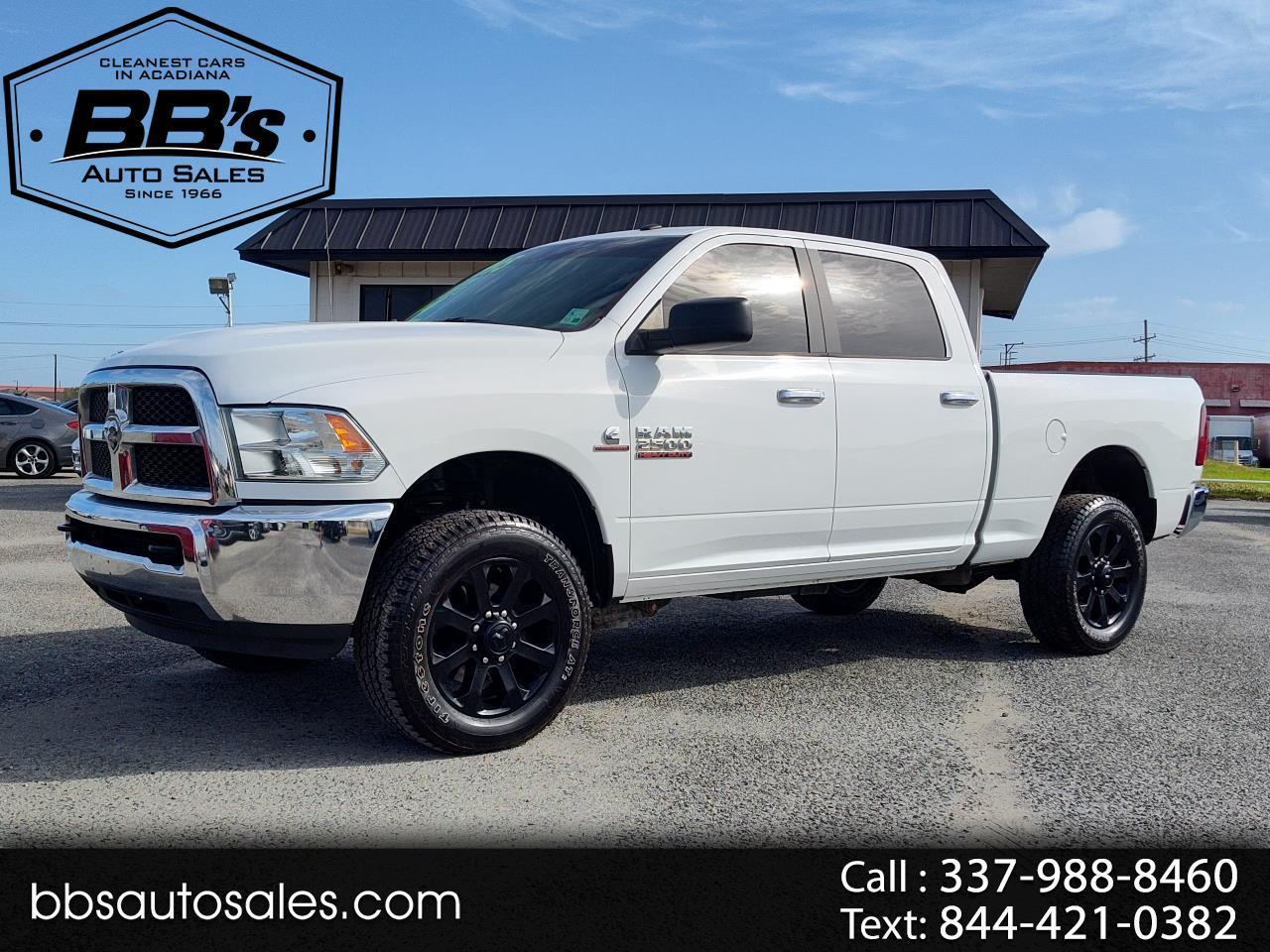 RAM 2500 SLT 4x4 Crew Cab 6'4" Box 2018