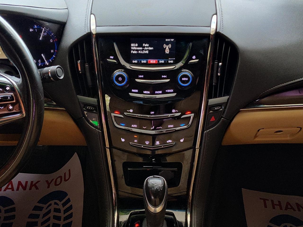 Cadillac ATS 4dr Sdn 2.5L Standard RWD 2014