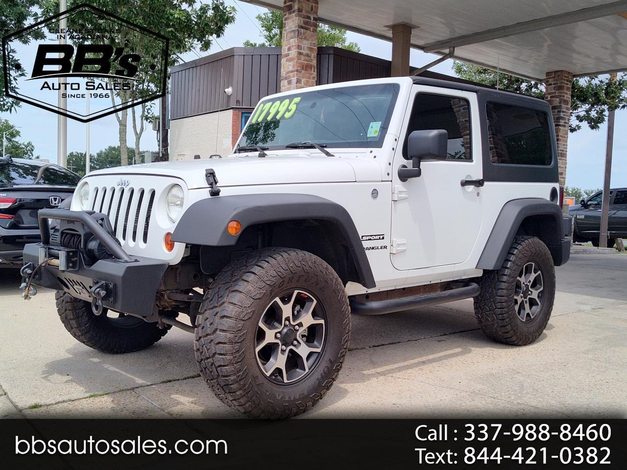 Jeep Wrangler 4WD 2dr Sport 2012