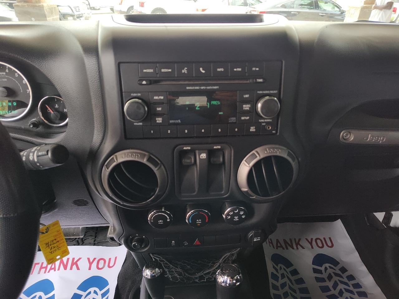 Jeep Wrangler 4WD 2dr Sport 2012