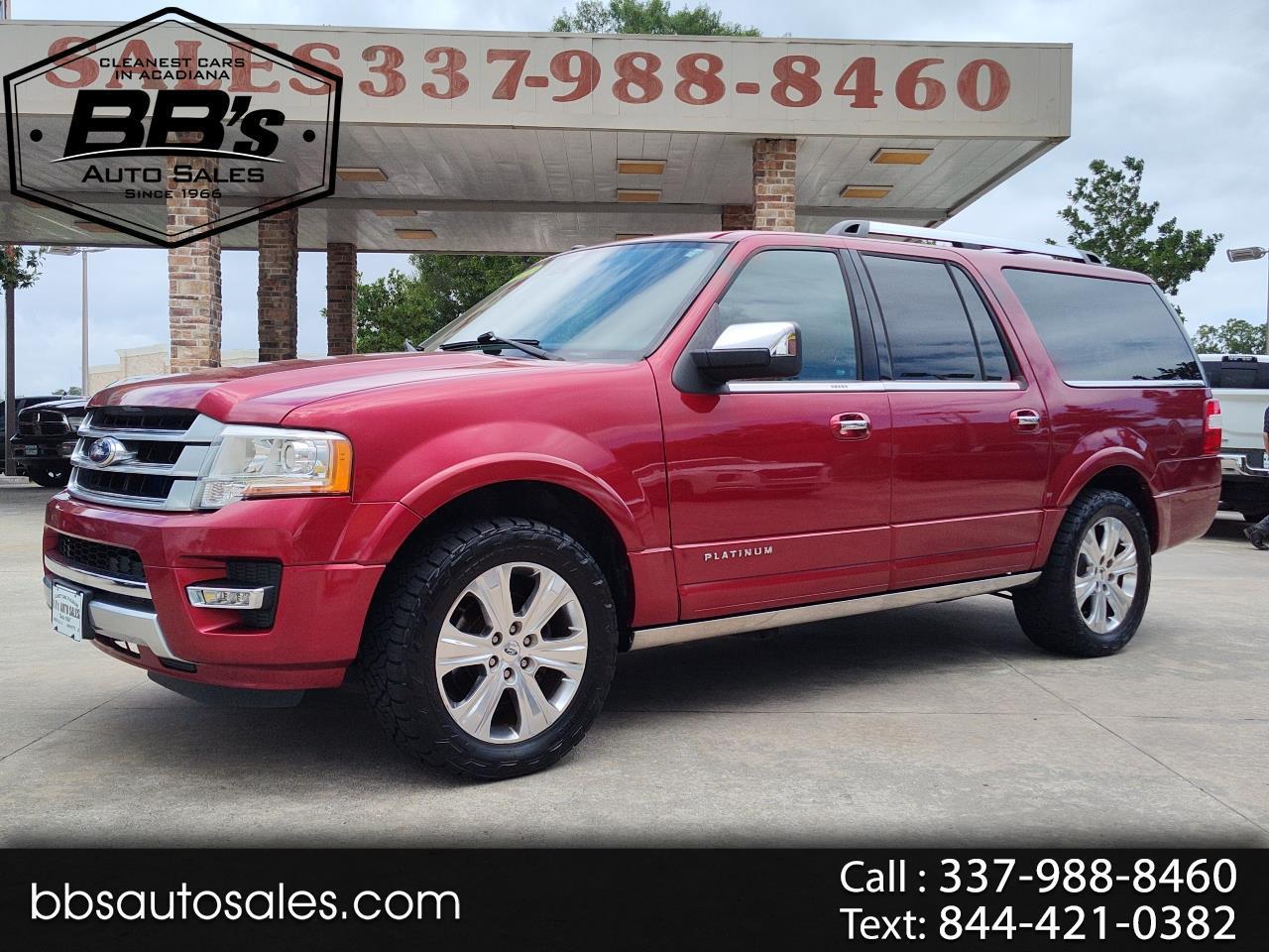 2015 Ford Expedition EL 2WD 4dr Platinum