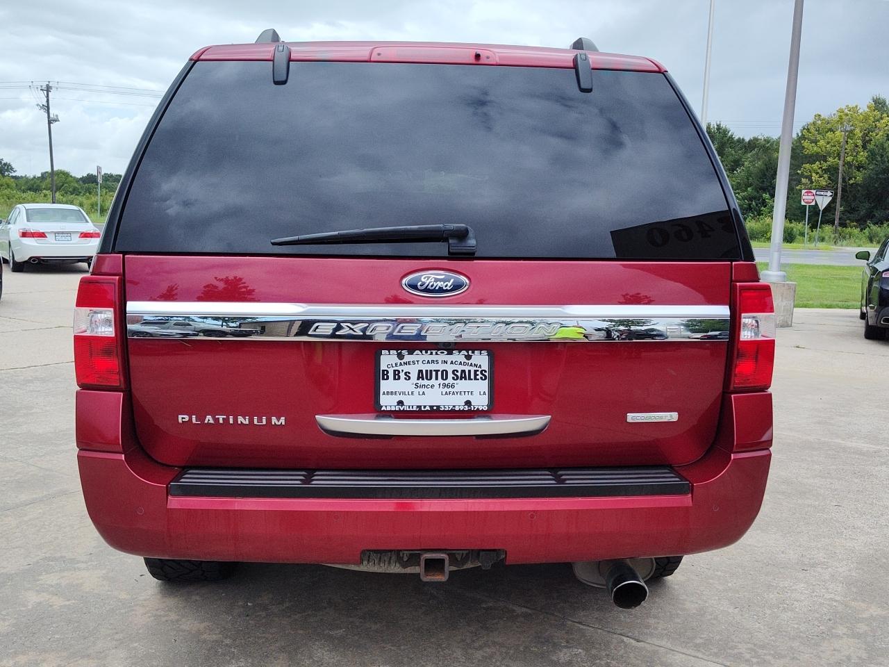 Ford Expedition EL 2WD 4dr Platinum 2015