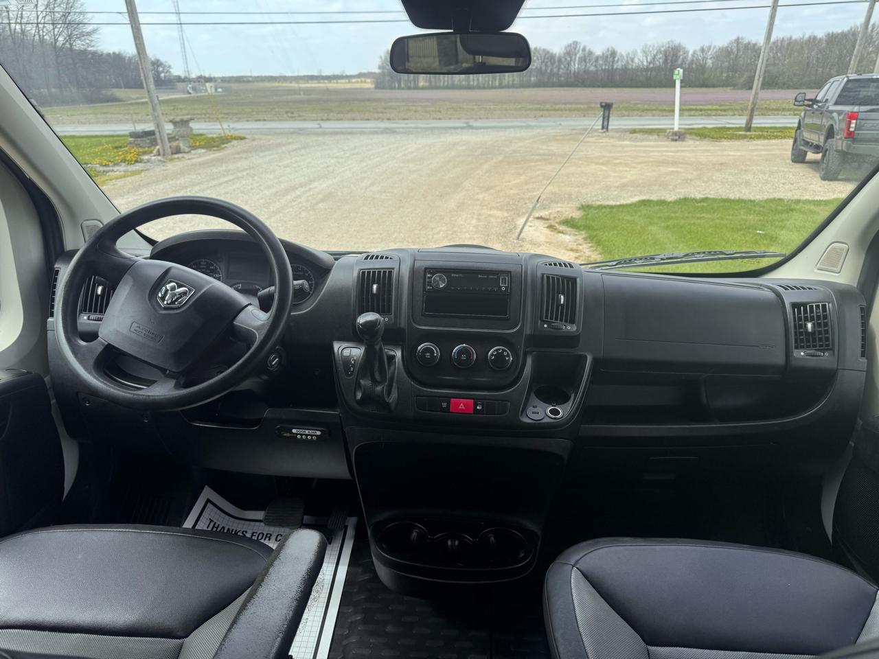 RAM ProMaster Cargo Van 1500 Low Roof 136" WB 2015