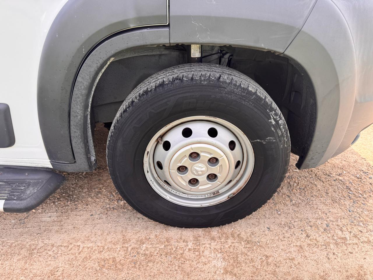 RAM ProMaster Cargo Van 1500 Low Roof 136" WB 2015