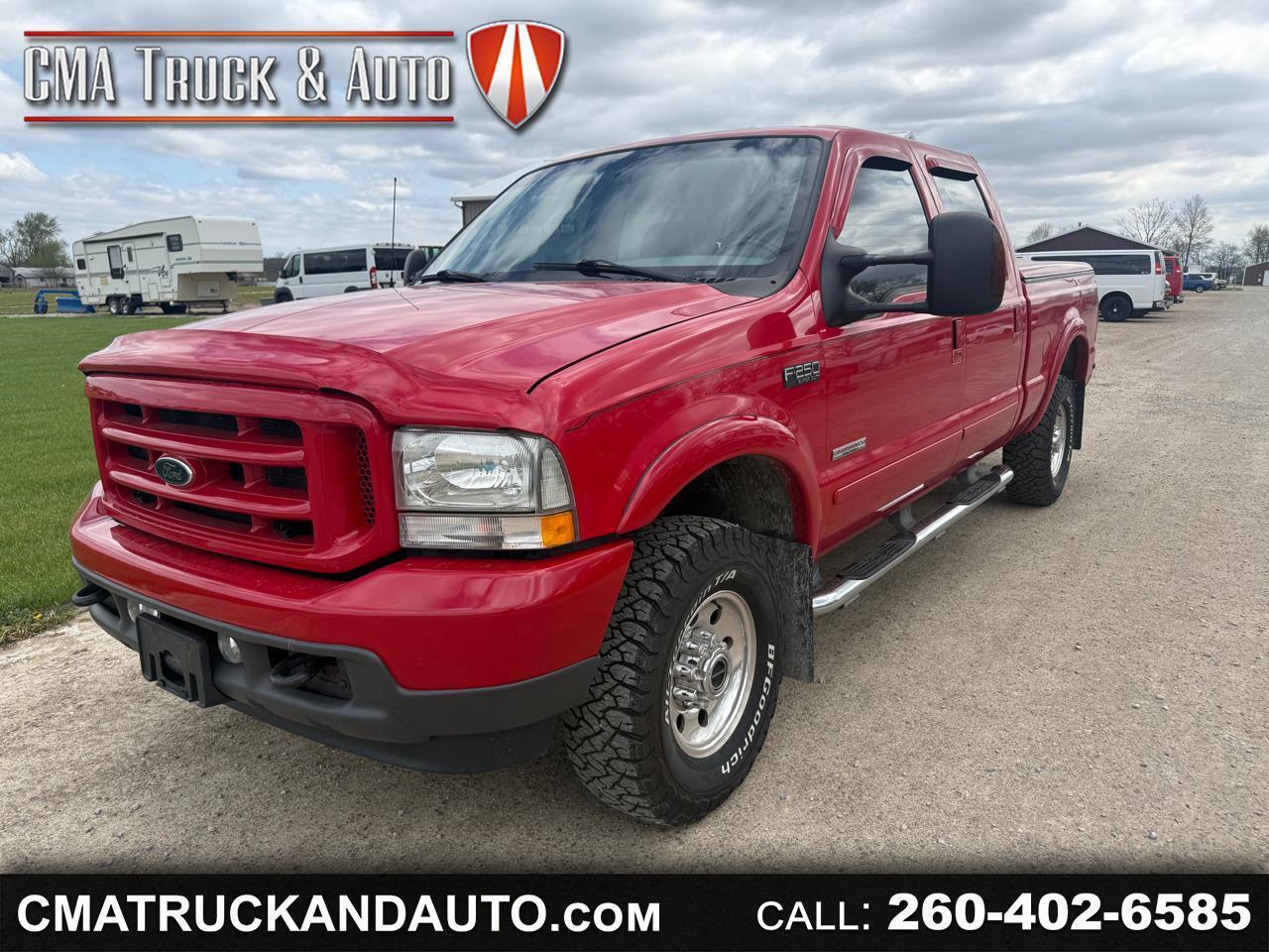 Ford Super Duty F-250 4WD Crew Cab 156" XL 2003