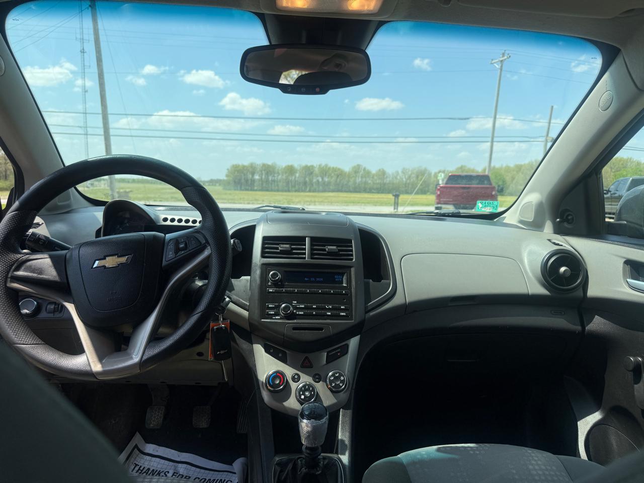 Chevrolet Sonic 5dr HB Manual LS 2013