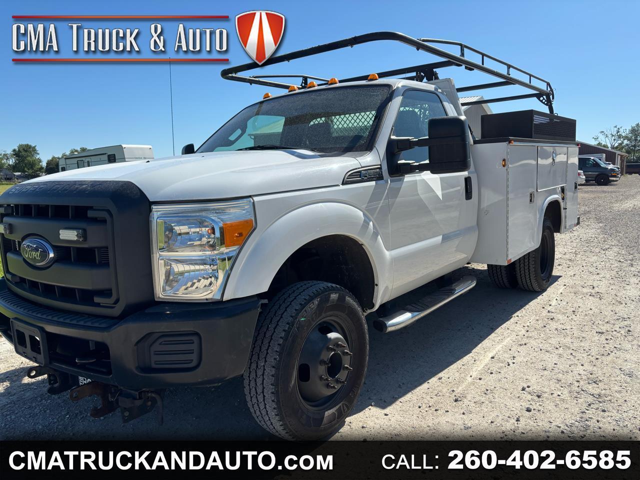 Ford Super Duty F-350 DRW 4WD Reg Cab 141" WB 60" CA XLT 2014