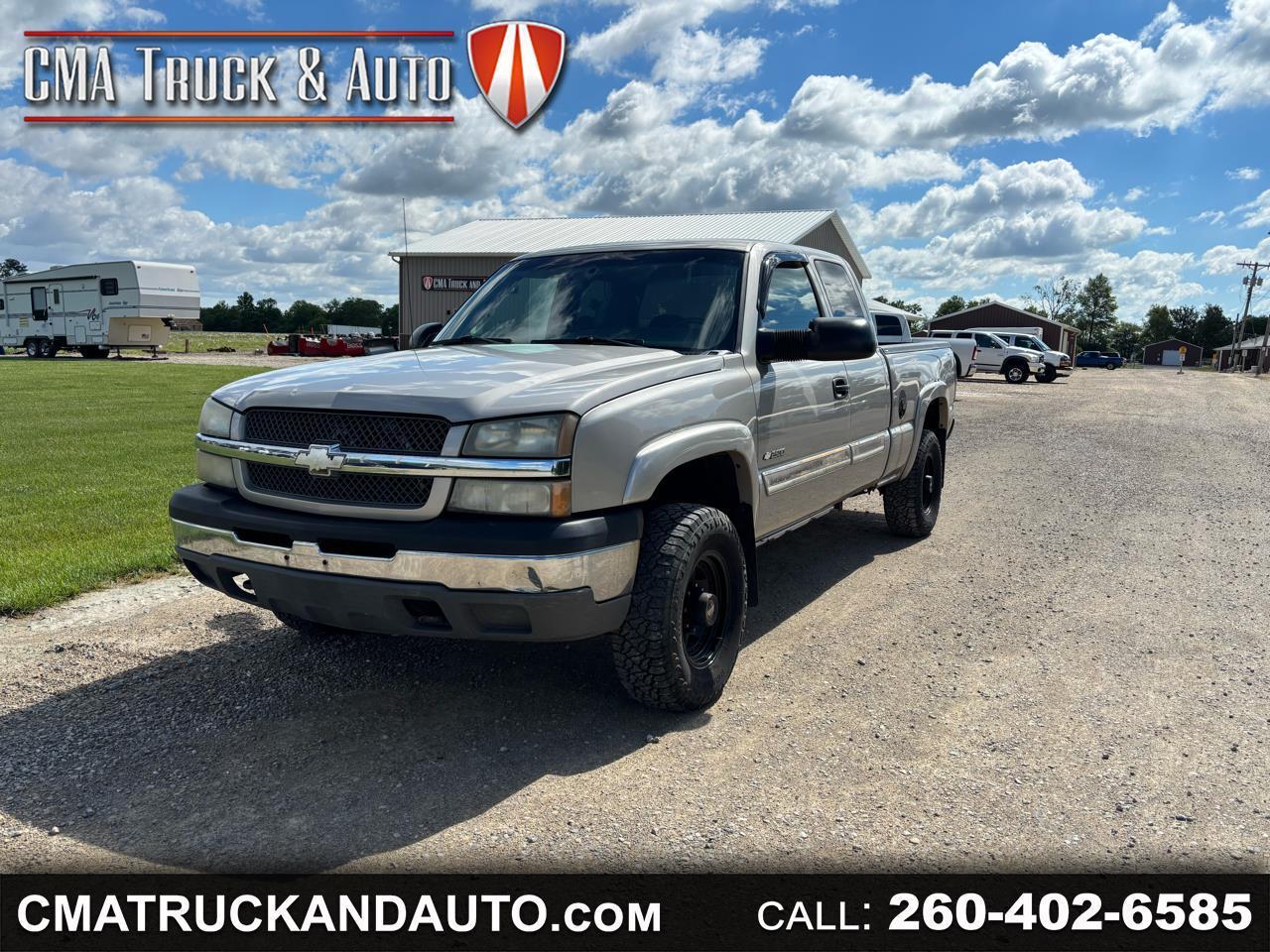 Chevrolet Silverado 2500 Ext Cab 143.5" WB C6P 4WD LS 2004