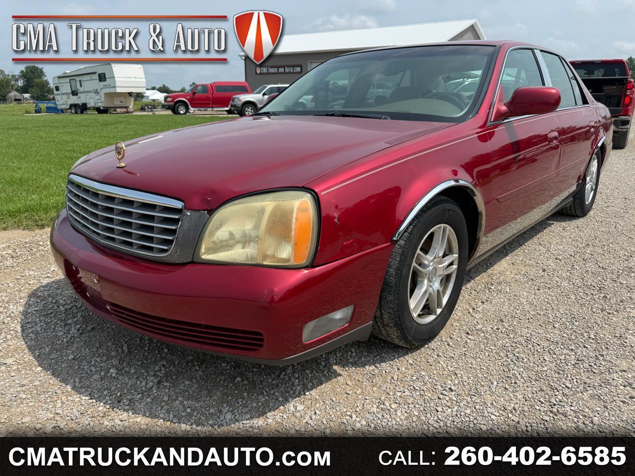 2002 Cadillac DeVille 4dr Sdn