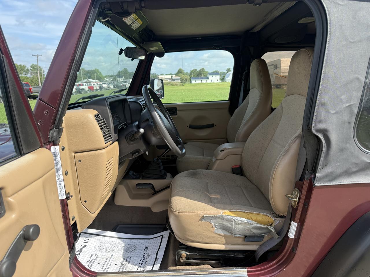 Jeep Wrangler 2dr Sport 2001