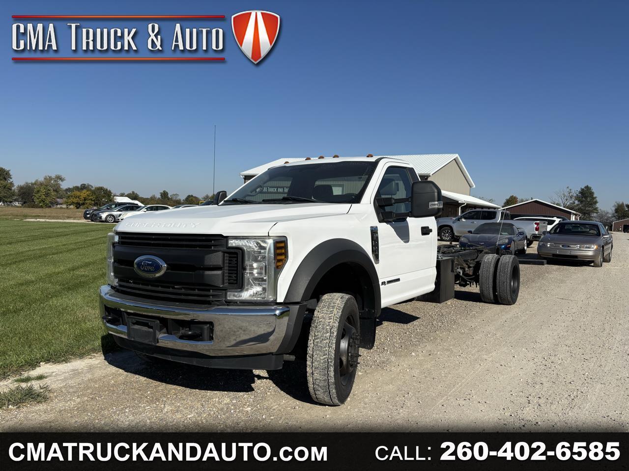 Ford Super Duty F-550 DRW XLT 2WD Reg Cab 145" WB 60" CA 2019
